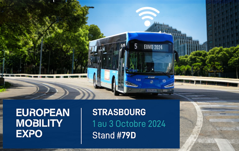 European Mobilty Expo - EUMO - Strasbourg - du 1 au 3 octobre 2024 - ACKSYS Communications & Systems Stand 79D